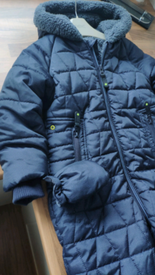 mothercare snowsuit boy